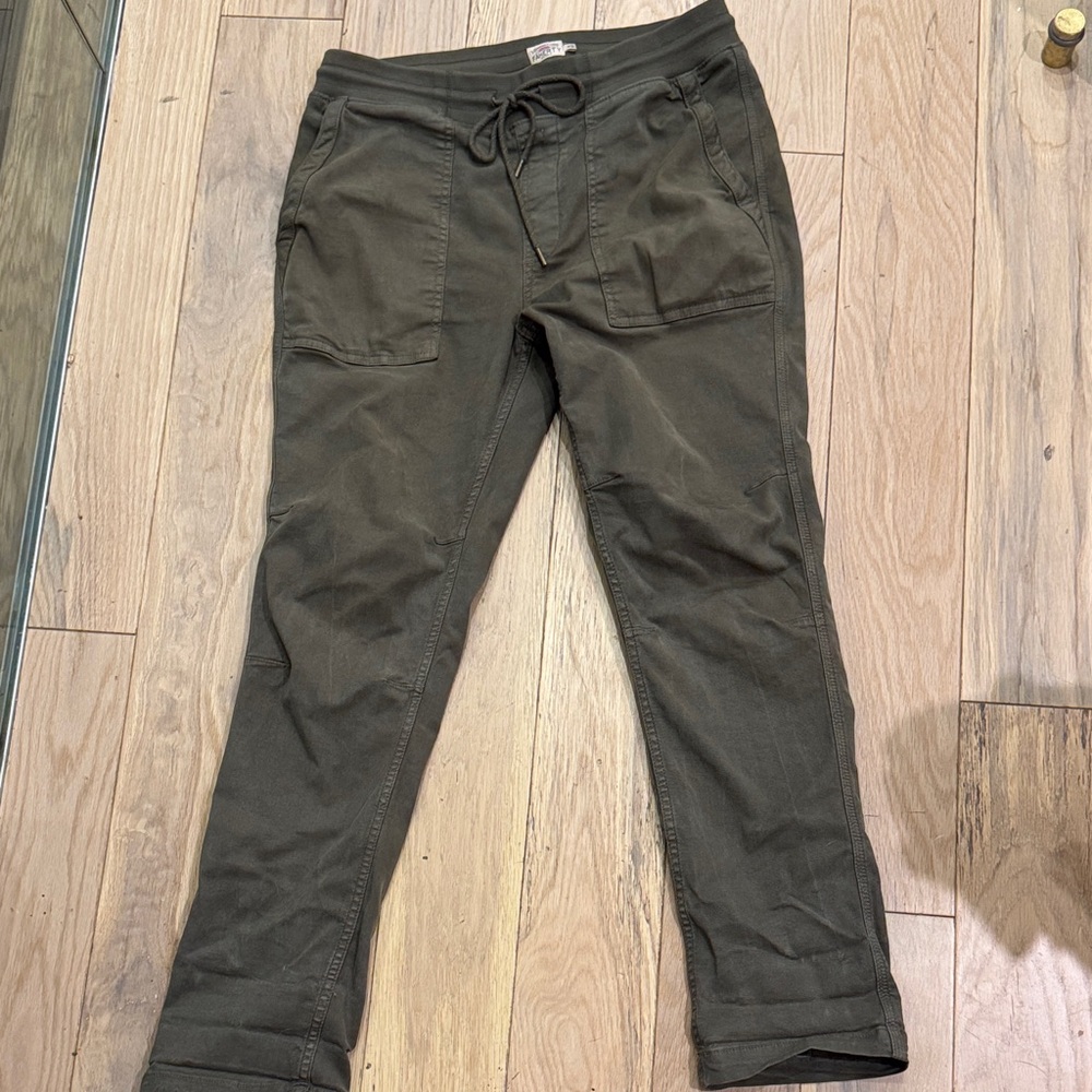 Faherty Olive Green Men's Pants